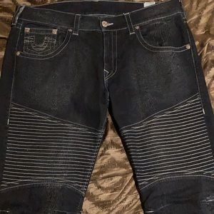 Size 38. True Religion. Blue jeans